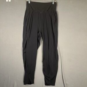 Free People Movement  Womens Small Black You Wish Jogger Lounge Boho